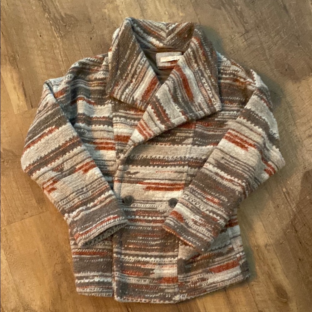 Prana Multicolor Textured Jacket